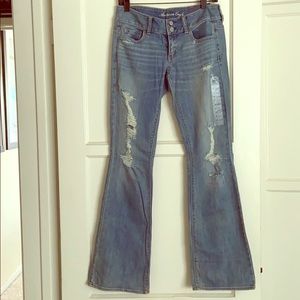 AE Stretch Flare Jeans